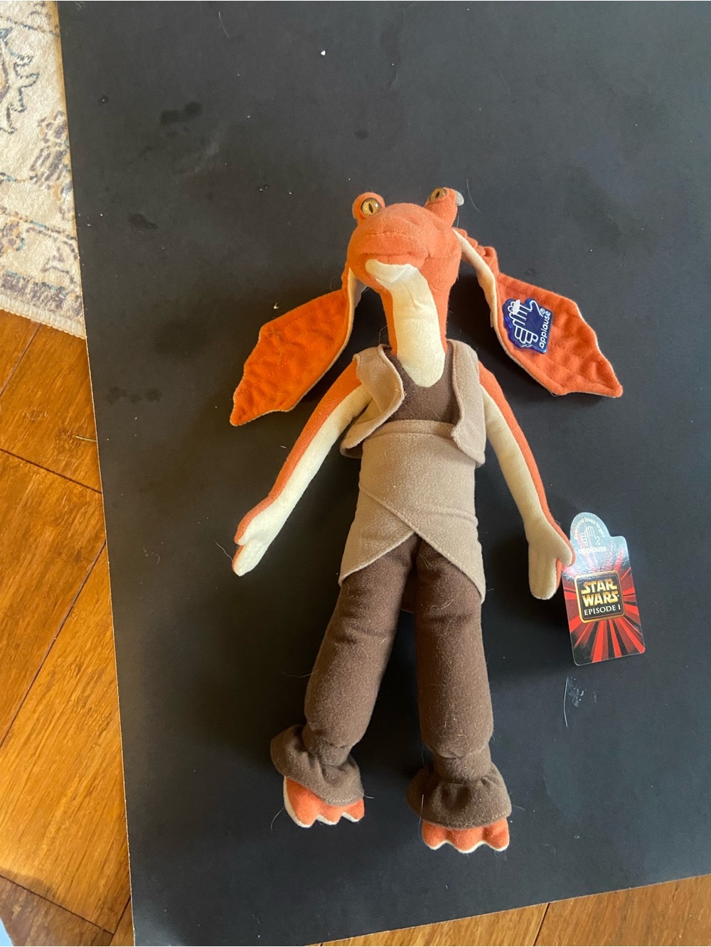 Star Wars Jar Jar Binks Plush - Orange, Brown